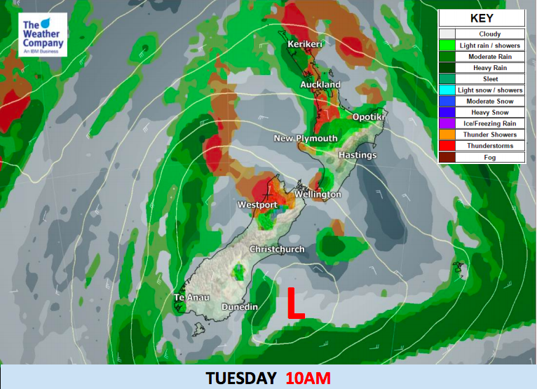 Thunderstorms, heavy downpours more isolated rough weather coming (+6